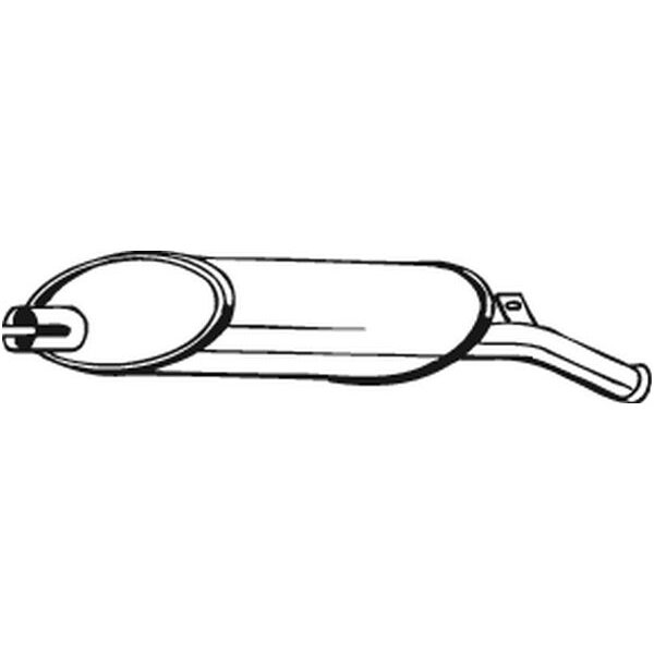 Silencieux Arrière Bosal 200-925
