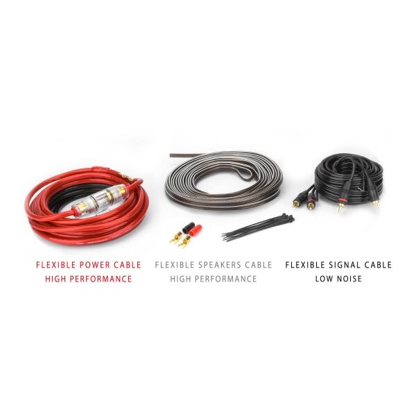 Réf. Du Kit De Câbles Pour Amplificateur Phonocar 06095