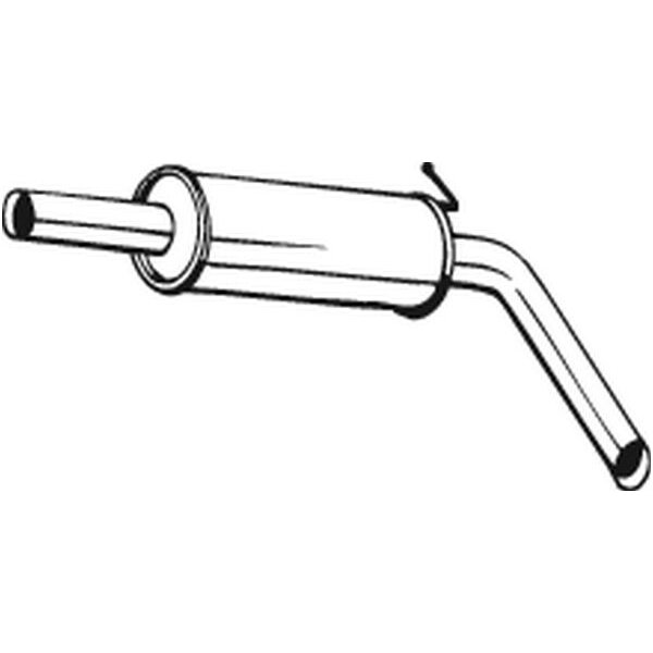 BOSAL  Silencieux interm&eacute;diaire 220-107