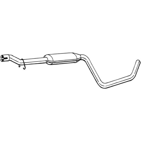 Silencieux Central Bosal 284-261