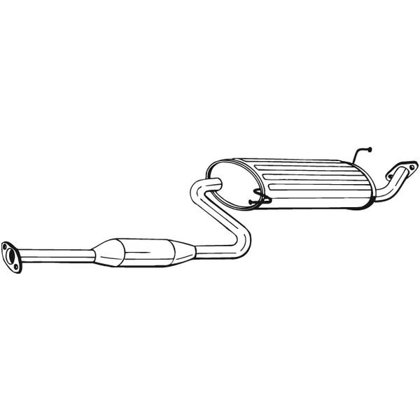 Silencieux Arrière Bosal 283-531