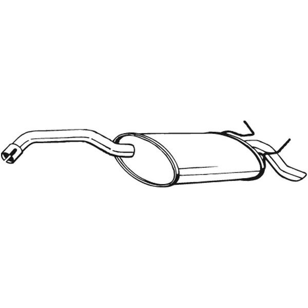Silencieux Arrière Bosal 200-483