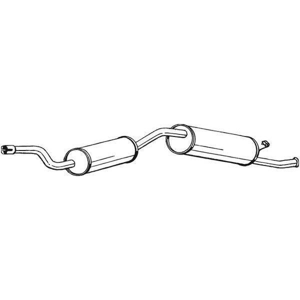 Silencieux Arrière Bosal 282-933