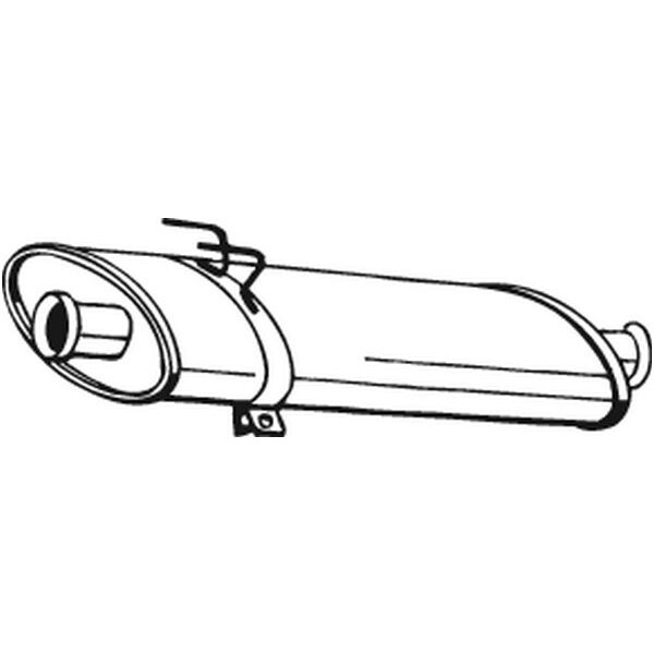 Silencieux Central Bosal 200-269