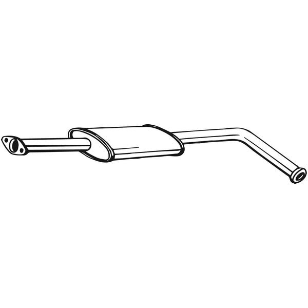 Silencieux Central Bosal 200-443
