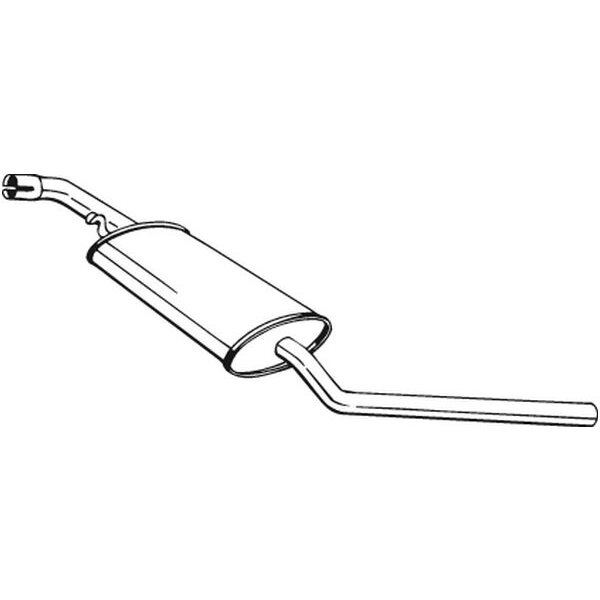 Silencieux Central Bosal 281-737