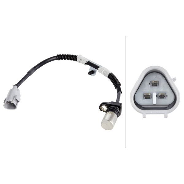 Capteur D'angle, Vilebrequin Hella 6pu 009 146-911