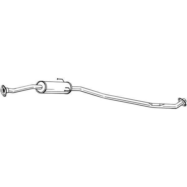Silencieux Central Bosal 291-415