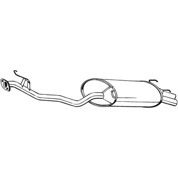 Silencieux Arrière Bosal 279-513