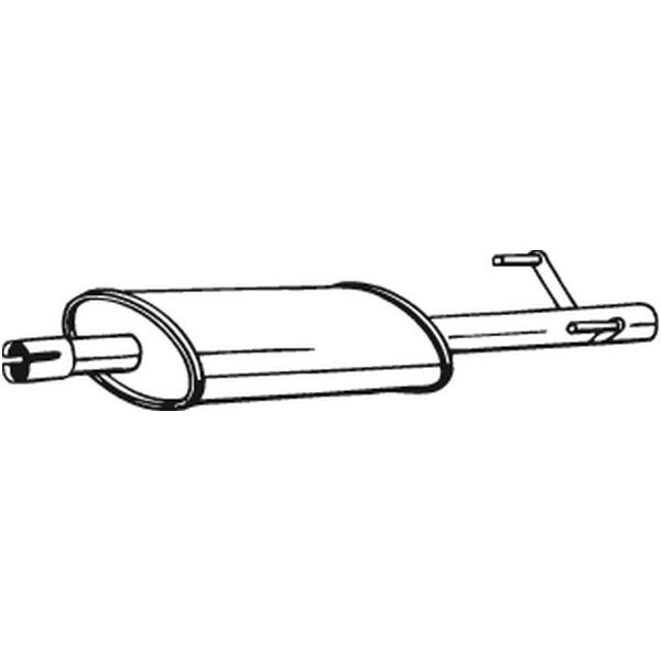 Silencieux Central Bosal 175-413