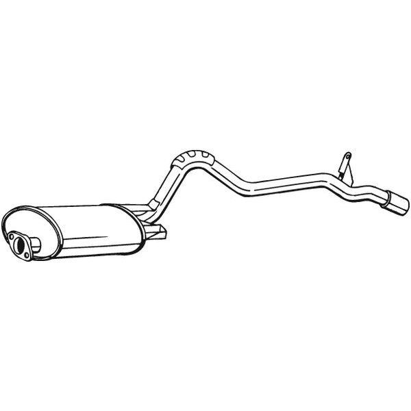 Silencieux Arrière Bosal 283-605