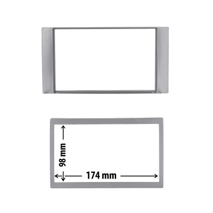 Entretoise 2 Din Phonocar Pour Autoradio