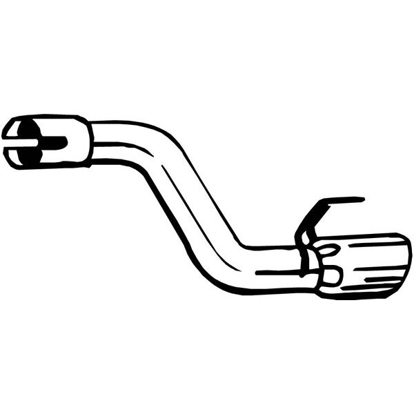 Tube D'échappement Bosal 750431