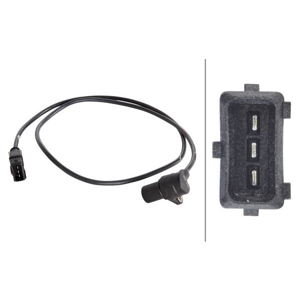 Capteur D'angle, Vilebrequin Hella 6pu 009 146-151