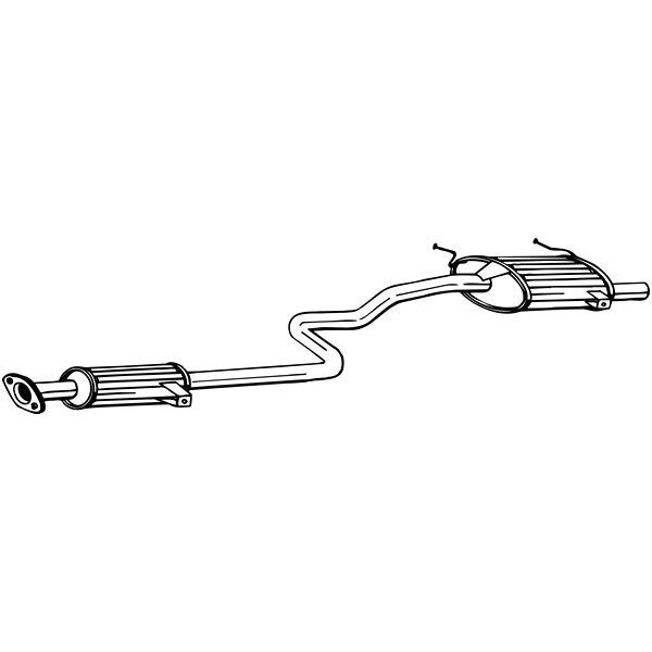 Silencieux Arrière Bosal 287-101