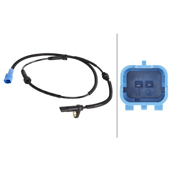 Capteur Abs Hella 6pu 009 106-851