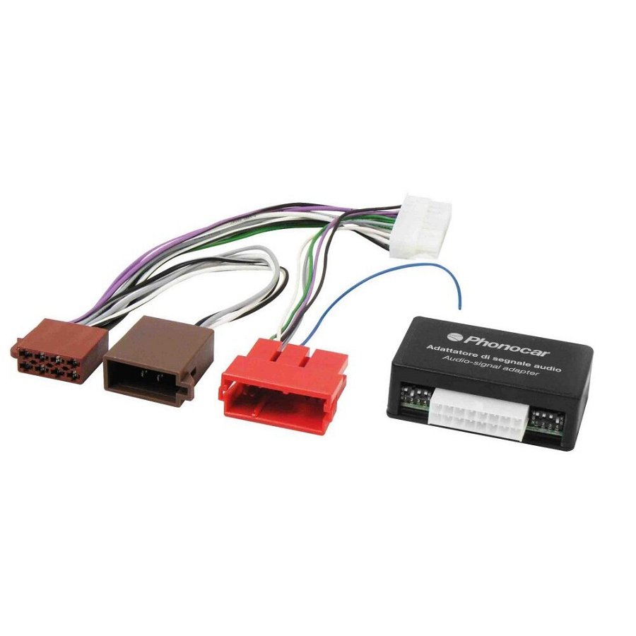 PHONOCAR C&acirc;ble  Autoradio Avec Connecteurs Iso, Compatible Avec Audi/vw Ref. 04130