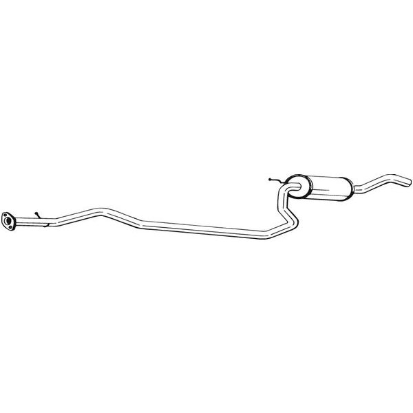 Silencieux Central Bosal 286-241