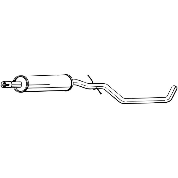 Silencieux Central Bosal 281-911