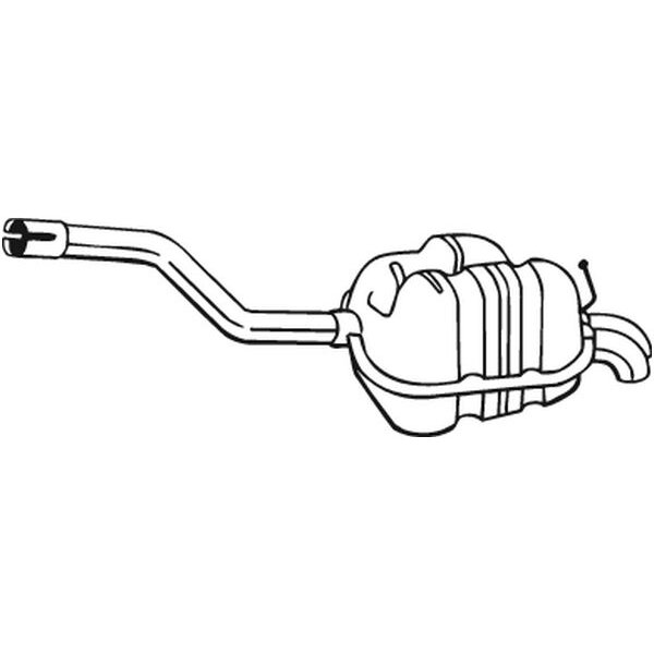 Silencieux Arrière Bosal 233-825