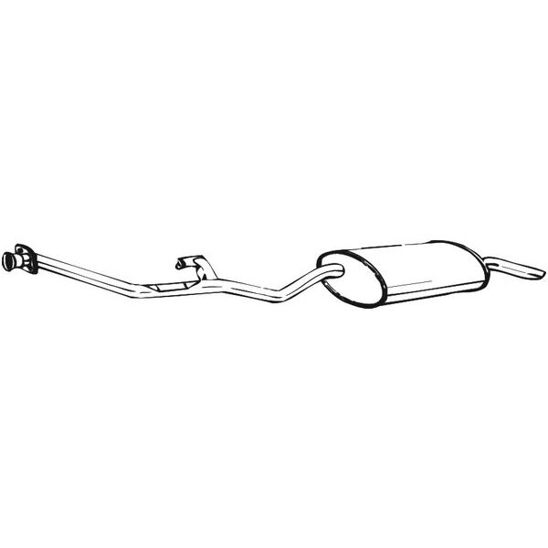 Silencieux Arrière Bosal 285-125