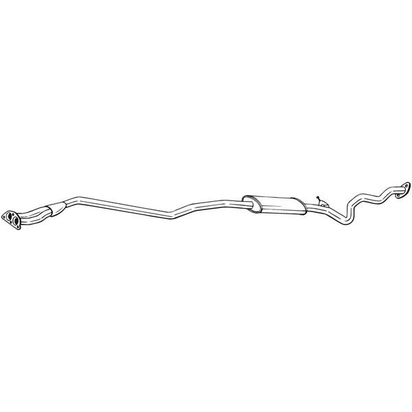 Silencieux Central Bosal 293-009