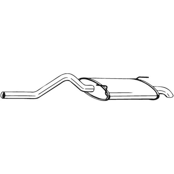 Silencieux Arrière Bosal 278-573