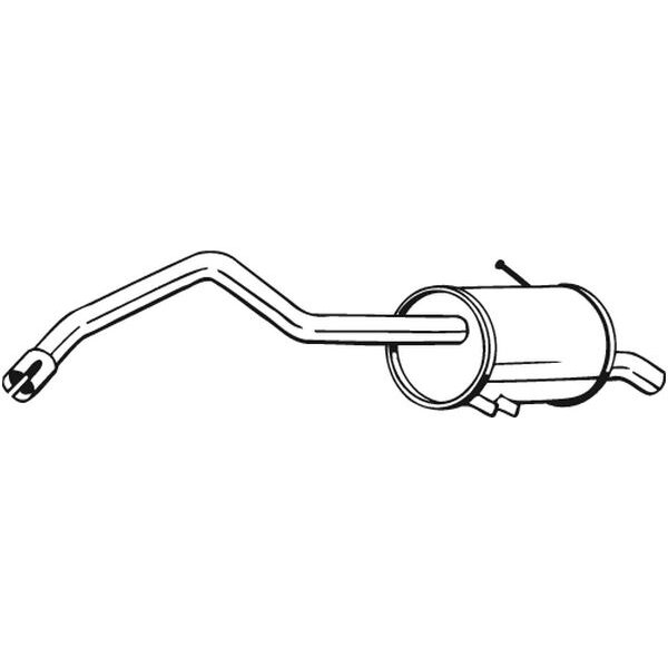Silencieux Arrière Bosal 278-707