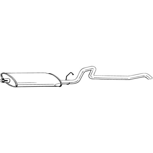 Silencieux Arrière Bosal 287-183