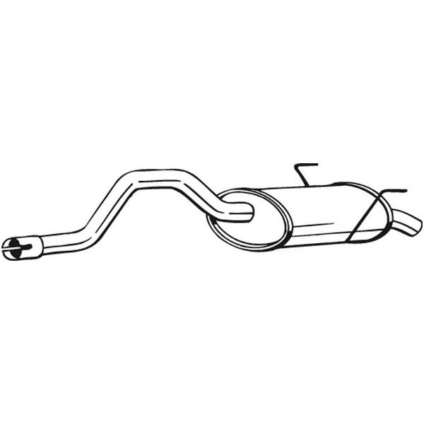 Silencieux Arrière Bosal 200-157
