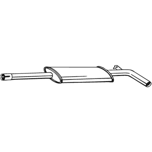 Silencieux Central Bosal 278-611