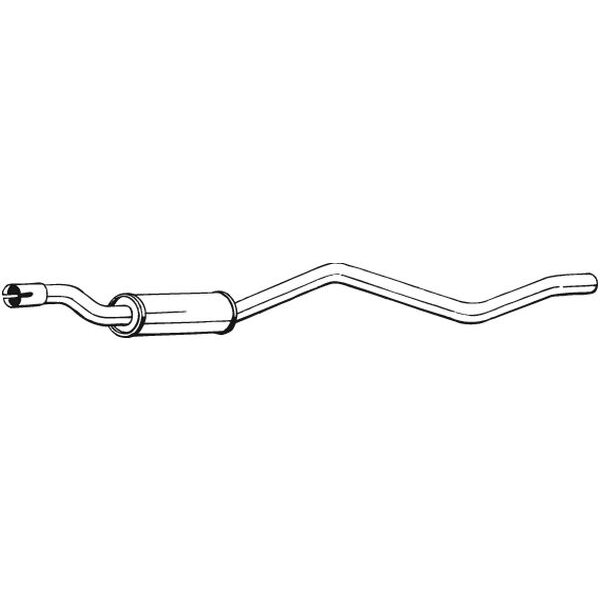 Silencieux Central Bosal 282-531