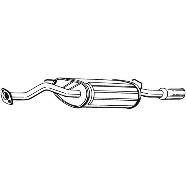 Silencieux Arrière Bosal 115-329