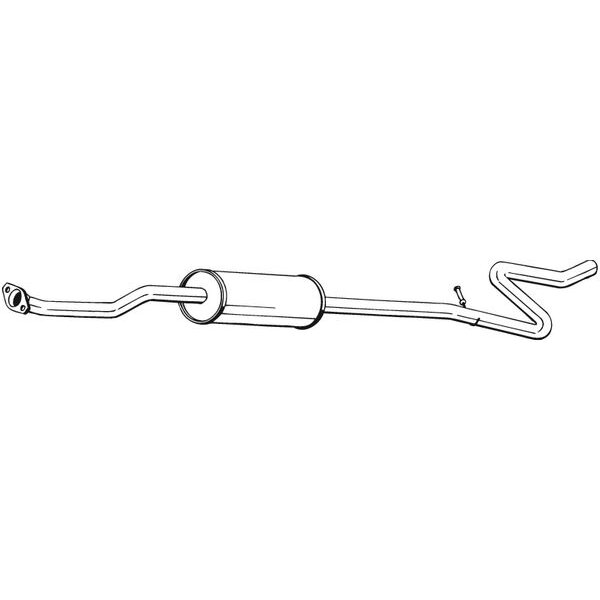 Silencieux Central Bosal 288-617