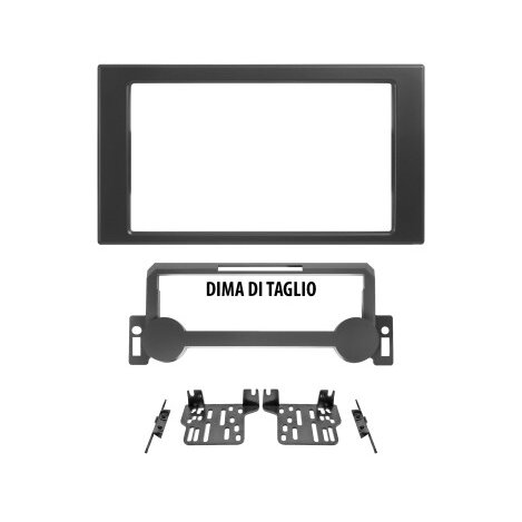 Entretoise 2 Din Phonocar Pour Autoradio