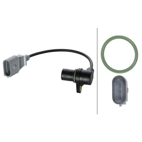 Capteur D'angle, Vilebrequin Hella 6pu 009 146-581