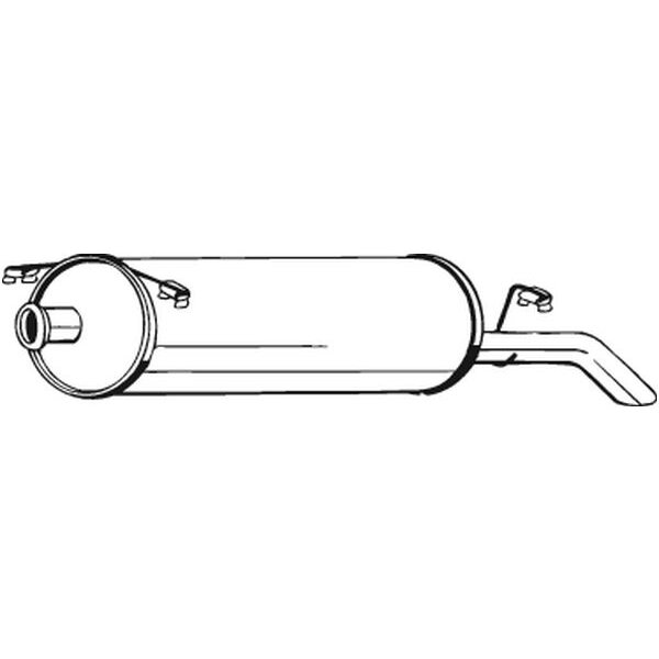 Silencieux Arrière Bosal 135-037