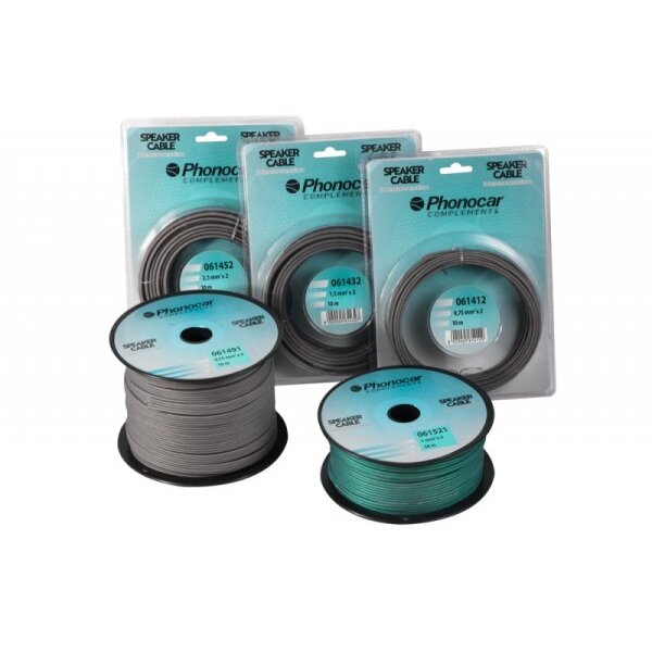 Câble De Haut-parleur Phonocar 061452, Dimensions : 2,5 Mm² X 2