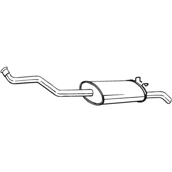 Silencieux Arrière Bosal 278-221