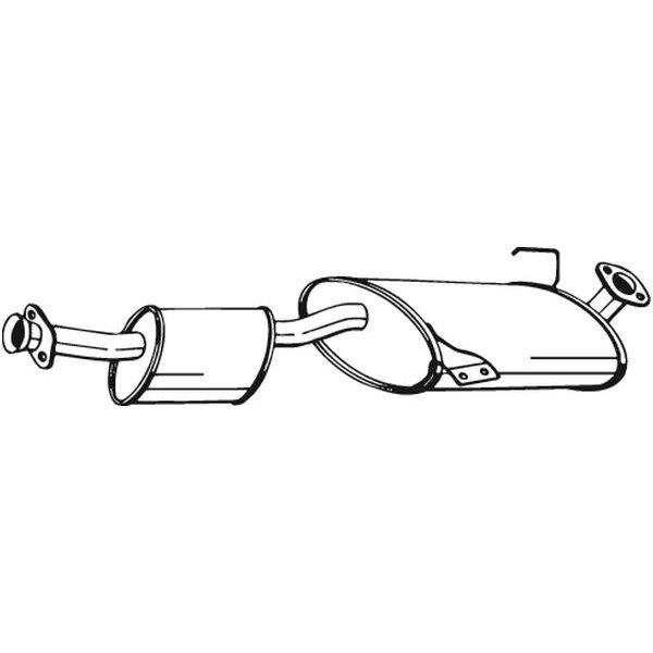 Silencieux Central Bosal 280-233