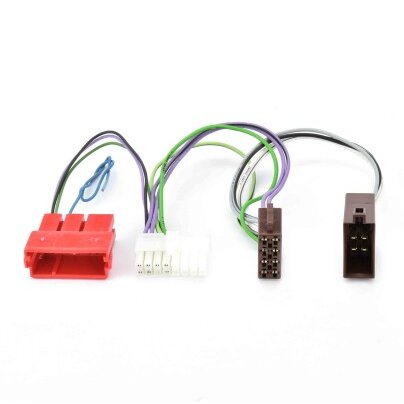 PHONOCAR C&acirc;ble Adaptateur D&acute;autoradio  Sp&eacute;cialement Con&ccedil;u Pour Les V&eacute;hicules Audi Ref.