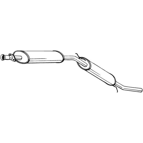 Silencieux Arrière Bosal 281-643
