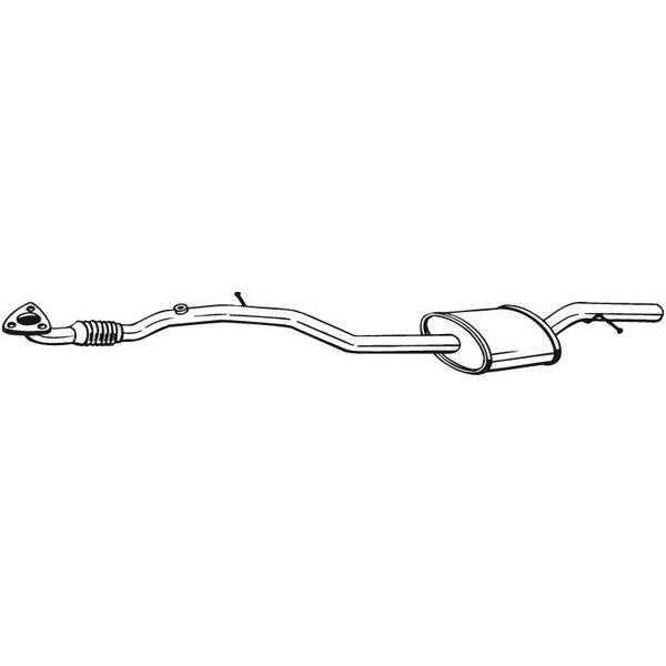 Silencieux Central Bosal 284-527