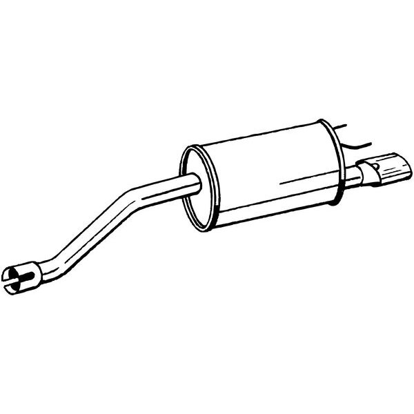 Silencieux Bosal 185-367