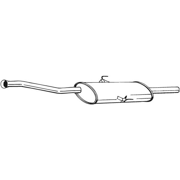 Silencieux Central Bosal 200-163