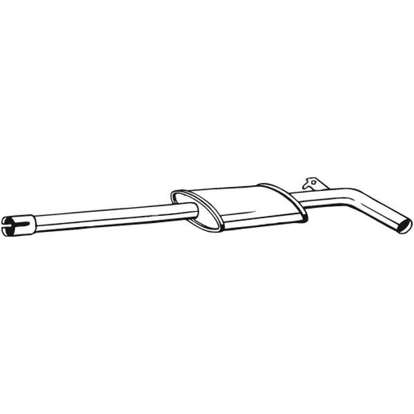 Silencieux Central Bosal 200-531