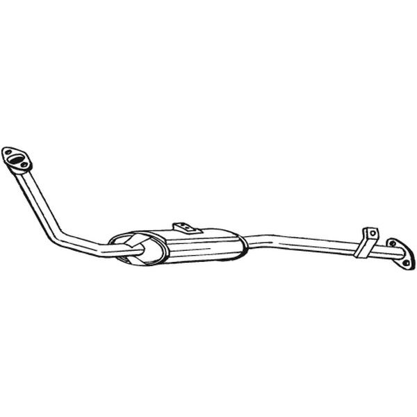 Silencieux Avant Bosal 278-041