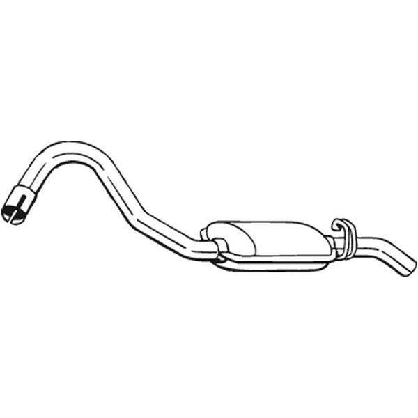 Silencieux Arrière Bosal 185-855