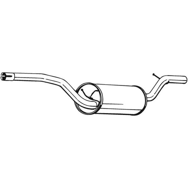 Silencieux Central Bosal 280-251