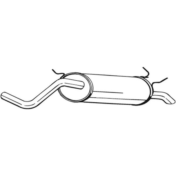 Silencieux Arrière Bosal 279-223